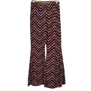 Pilazzo‎ Pants Womens Flare Pants Colorful Festival Hippie Bohemian L